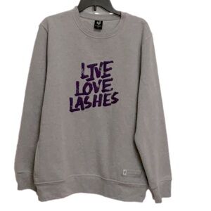Younique Sweatshirt - Live, Love, Lashes